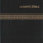 Bible Louis Segond similicuir noire